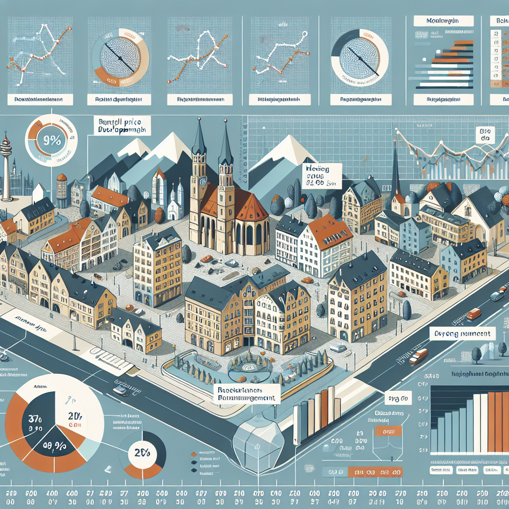 Mietspiegelentwicklung Moosach vs. angrenzende Stadtviertel